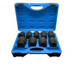 9 個組 1"差込角 インパクトソケットセット